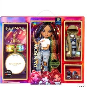 Brand new Rainbow High Doll Rockstar Vanessa Tempo Fashion Doll